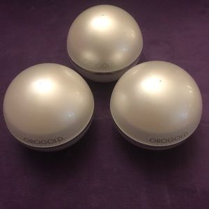 Lot of 3 orogold 24k cell renewal night cream